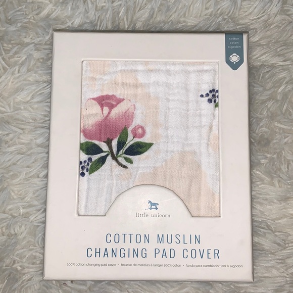 little unicorn Other - Little Unicorn Cotton Muslin Changing Pad Cover